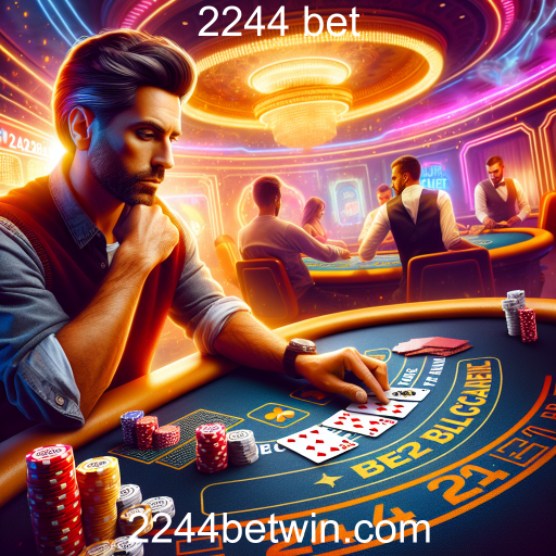 Blackjack: Apostas Estratégicas no 2244 Bet